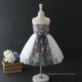 New design handwork flower festival girl princess dresses for kids